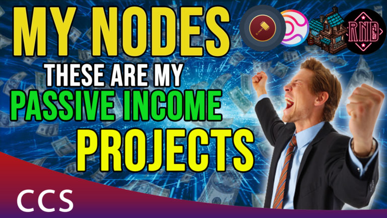 My Node Projects - Crypto Passive Income