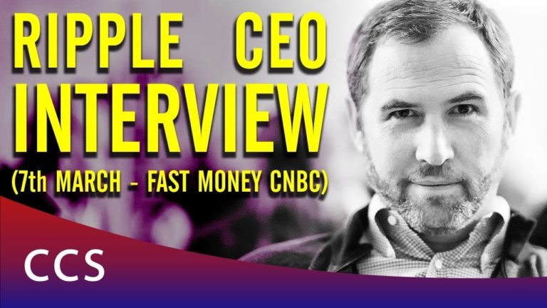 Ripple CEO Interview Fast Money CNBC