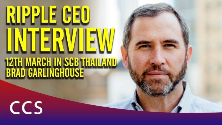 Ripple CEO Interview in SCB Thailand