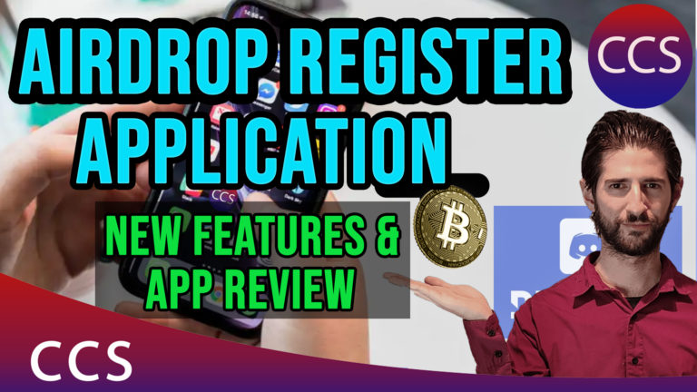 Airdrop Register Application