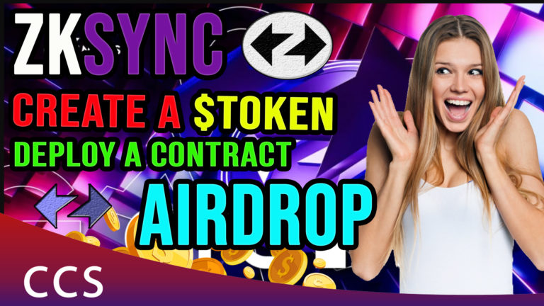 ZkSync Airdrop Create a Token