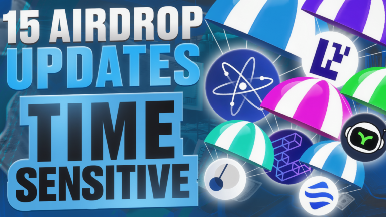 15 Airdrop Updates - Time Sensitive