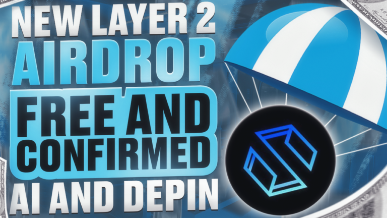 New Layer 2 Airdrop - Free and Confirmed - AI and DePIN