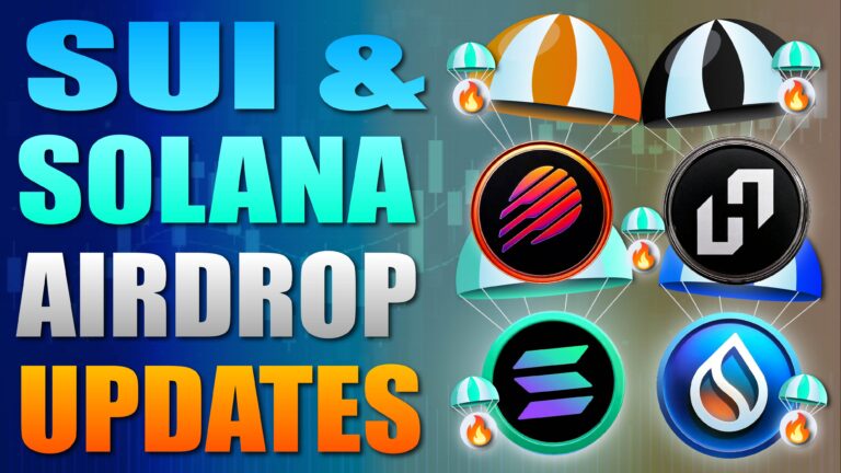 SUI and Solana Airdrop News