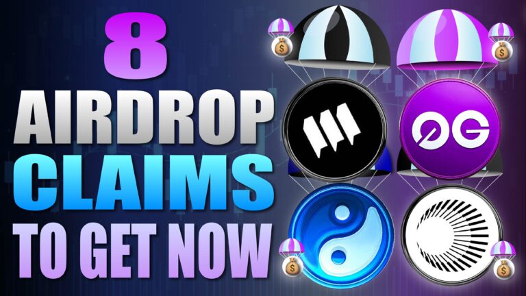 8 Airdrop Claims To Get Now