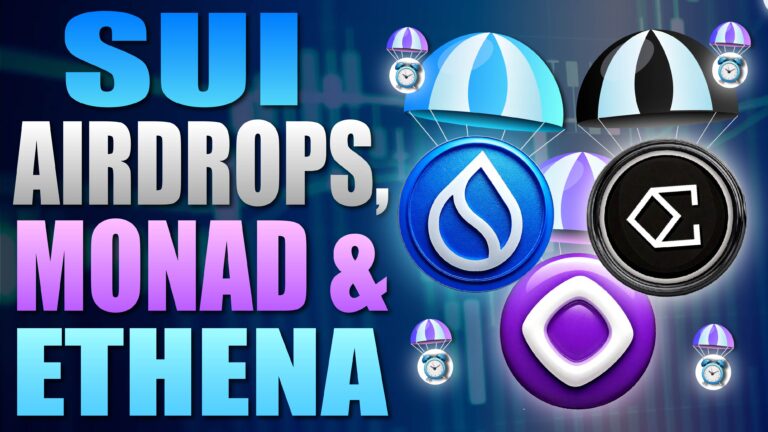 SUI Airdrops Ecosystem - Monad - Ethena