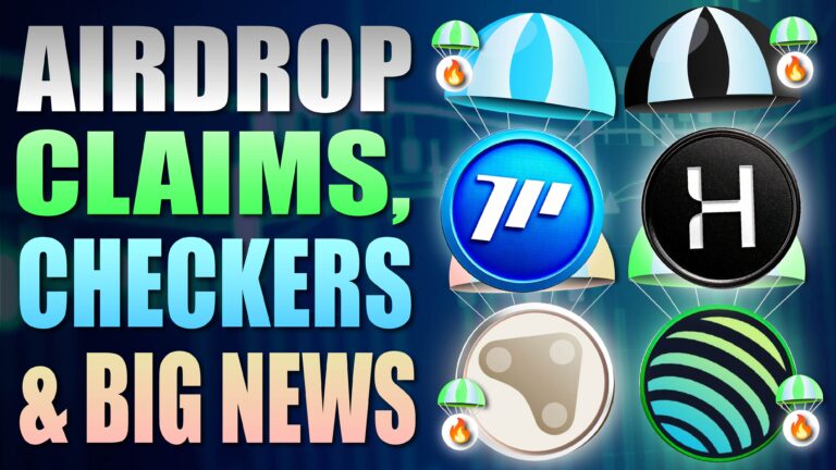 Airdrop Claims, Checkers and Big News