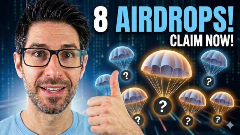 8 Airdrop Claims Now! Time Sensitive